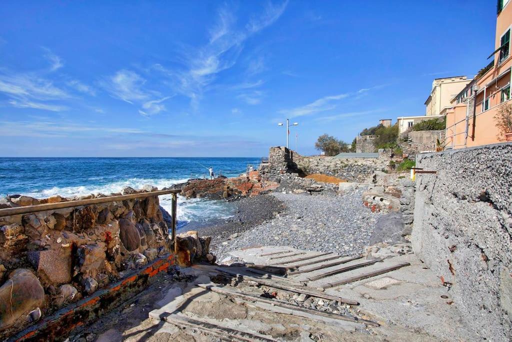 Dalla Spiaggetta A Quinto Γένοβα Εξωτερικό φωτογραφία